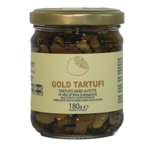 Tartufo nero a fette in olio d'oliva 180g